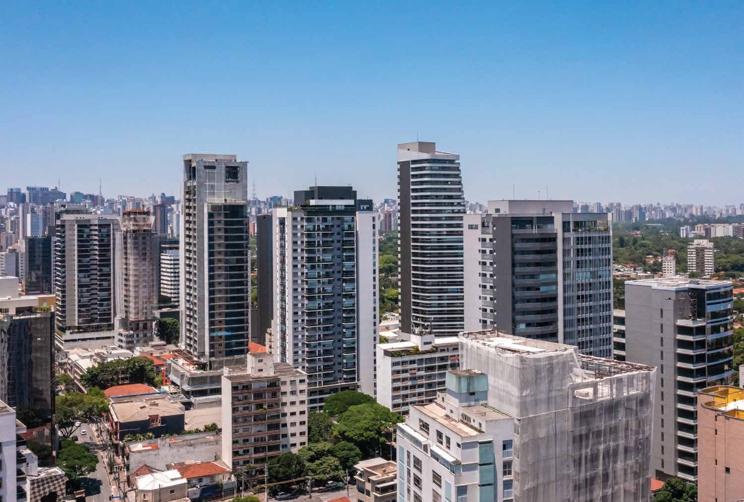 Vista aérea de Pinheiros